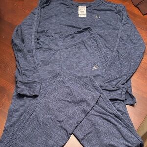 Adidas Dark Gray Long Sleeve Top